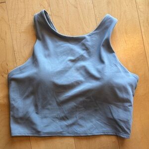 Athleta Baby Blue Purpose Crop Tank